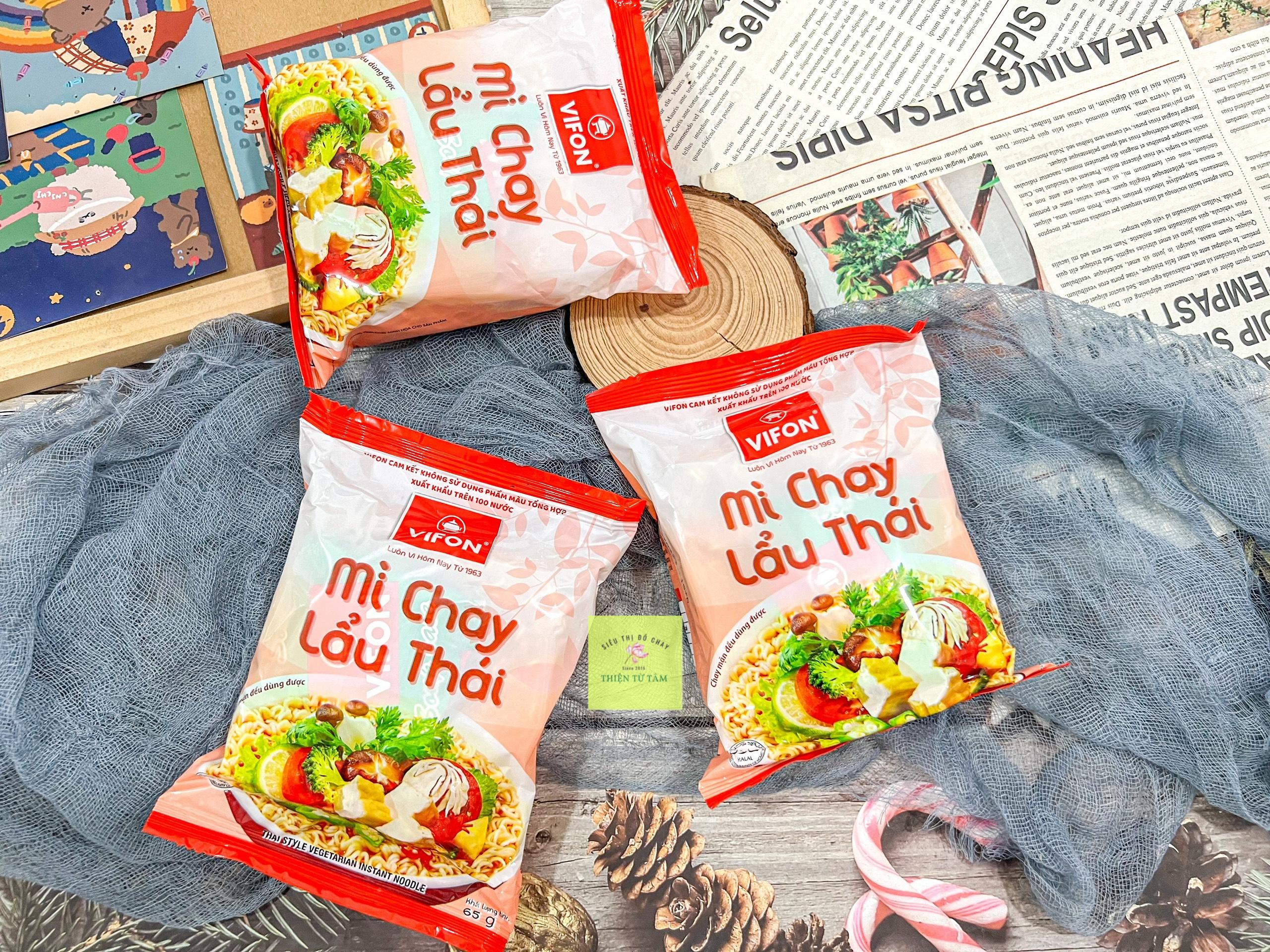 Mì Lẩu Thái Chay Vifon Vị Lẩu Thái Chua Cay Đậm Đà Gói Ăn Liền