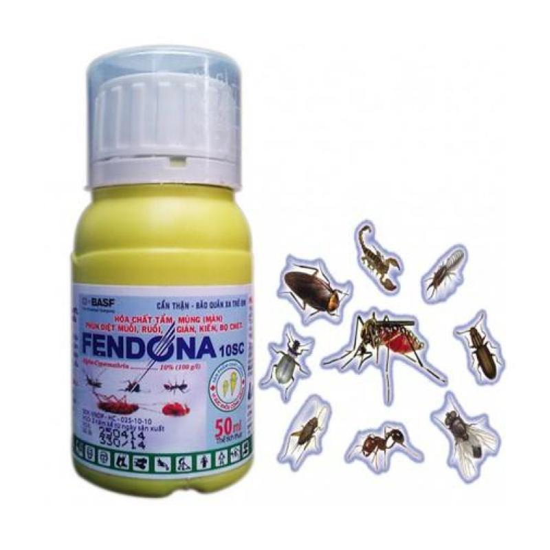 Nước diệt côn trùng FENDONA 50ml Diệt muỗi gián ruồi kiến bọ chét