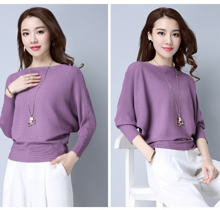 [HCM]Áo cánh dơi form bo gấu hàng len mịn đẹp  chất dày dặn TK.1399