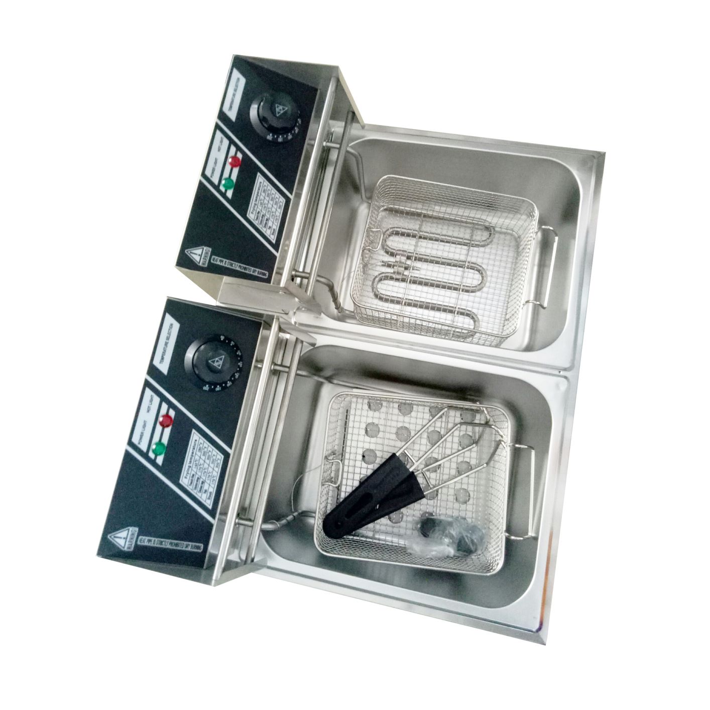Bếp chiên điện 2 ngăn Tấn Phát - BCTP02