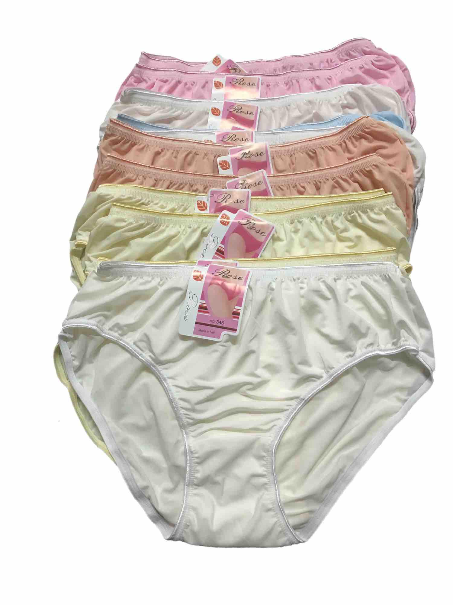 Combo 05 quần lót nữ Bigsize (từ 70-85kg)