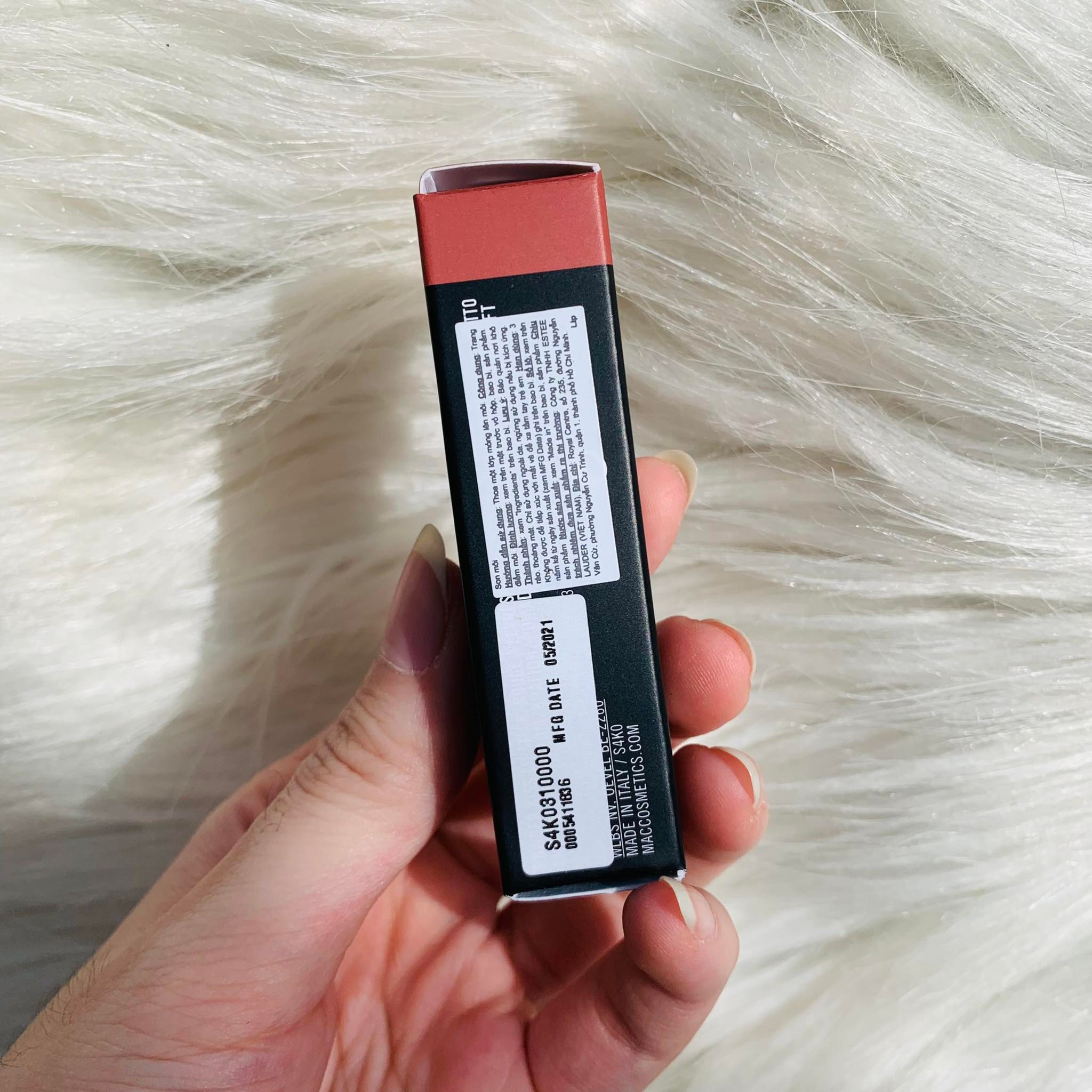 [SaigonScent] Son thỏi MAC Powder Kiss - 316 Devoted to Chili ( 3g )