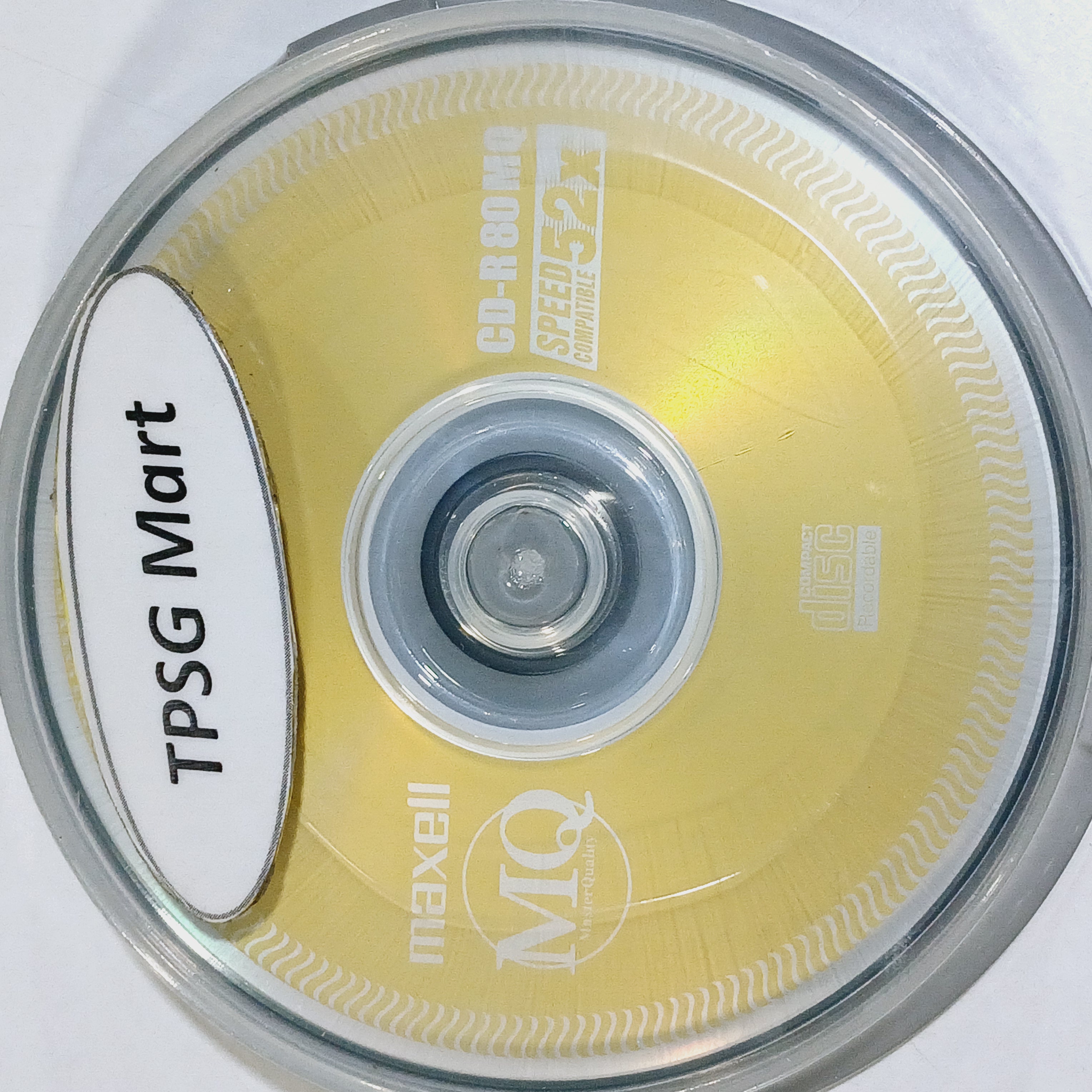 Maxell Cd-R 80 Mq - 52X - 700Mb - 80Min Cd - 50 Discs Per Lot