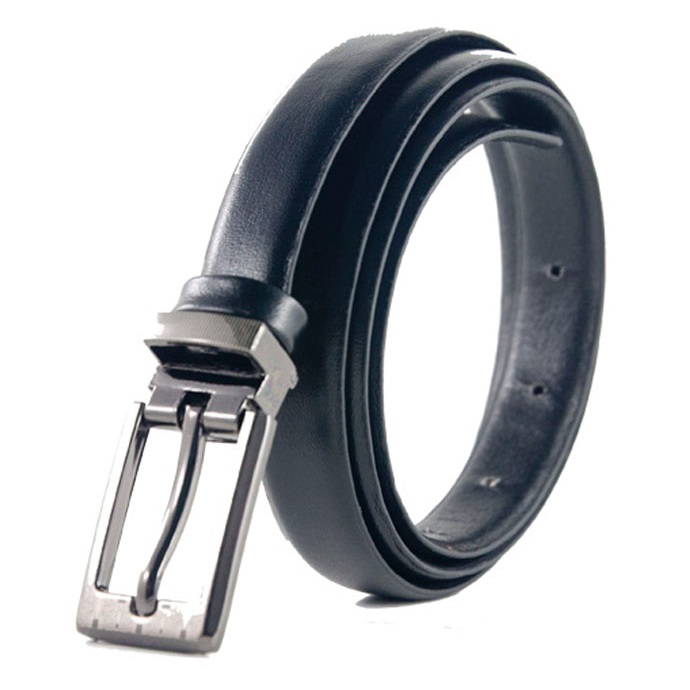 Thắt lưng nữ da bò 2P màu đen HK5115