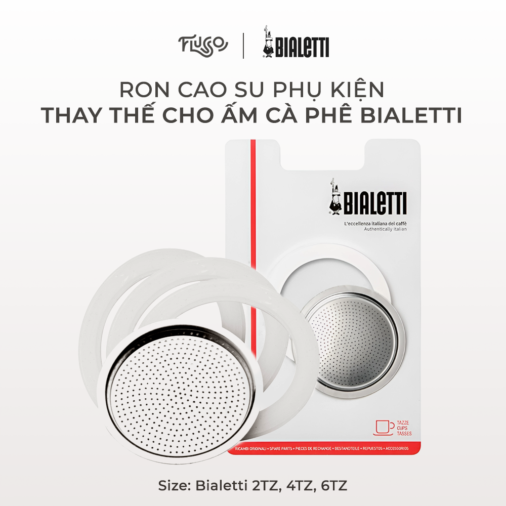 Ron Cao Su Phụ Kiện thay thế cho Ấm Cà Phê Bialetti