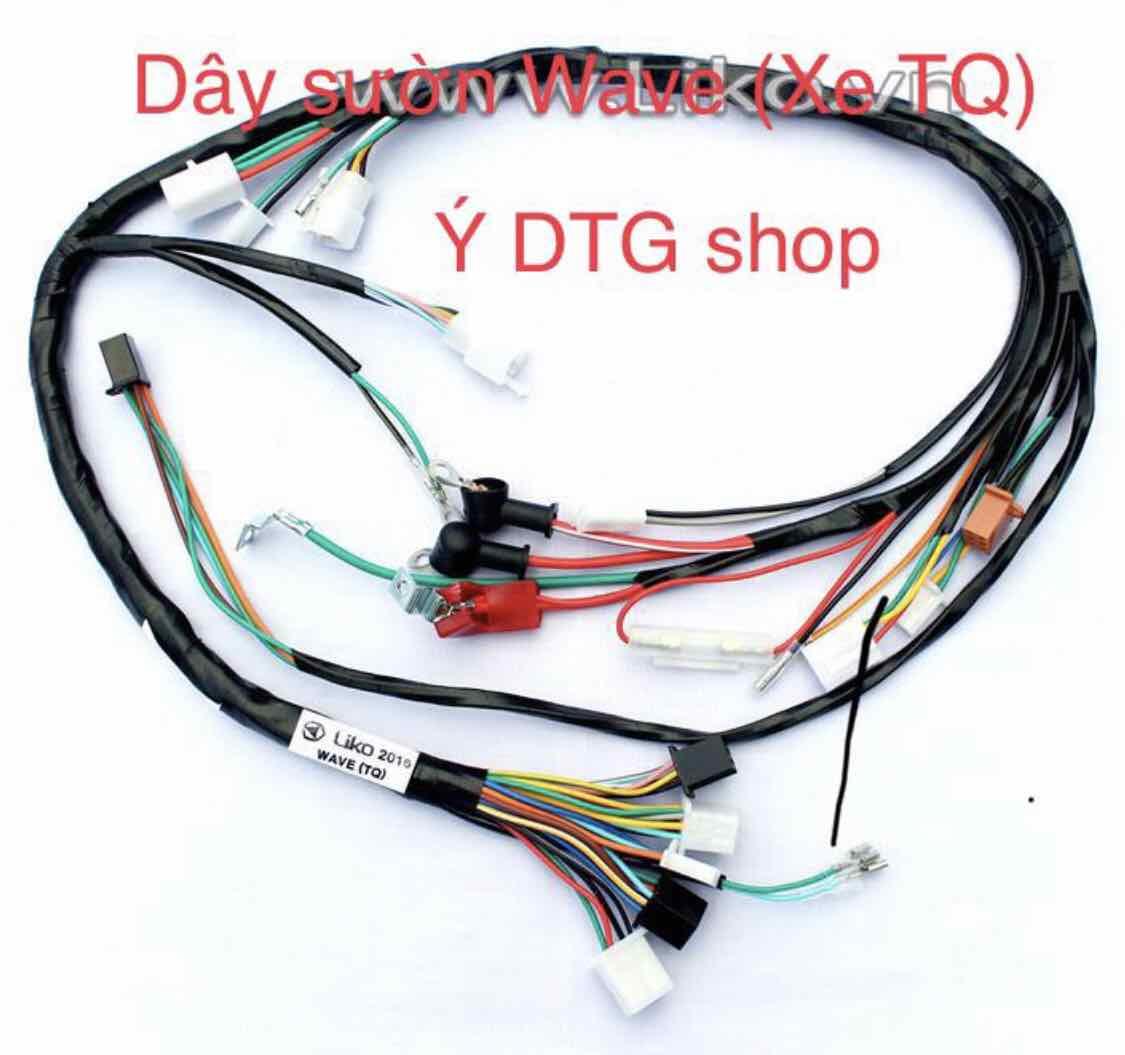 Dây Điện Sườn Xe Wave Tq - 1678