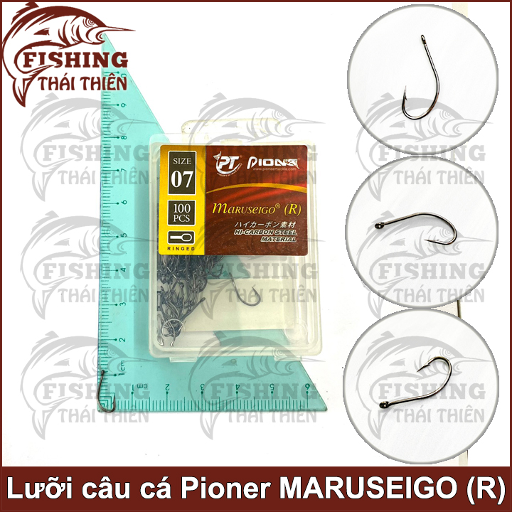[HCM]Lưỡi câu cá Pioneer Maruseigo (R)