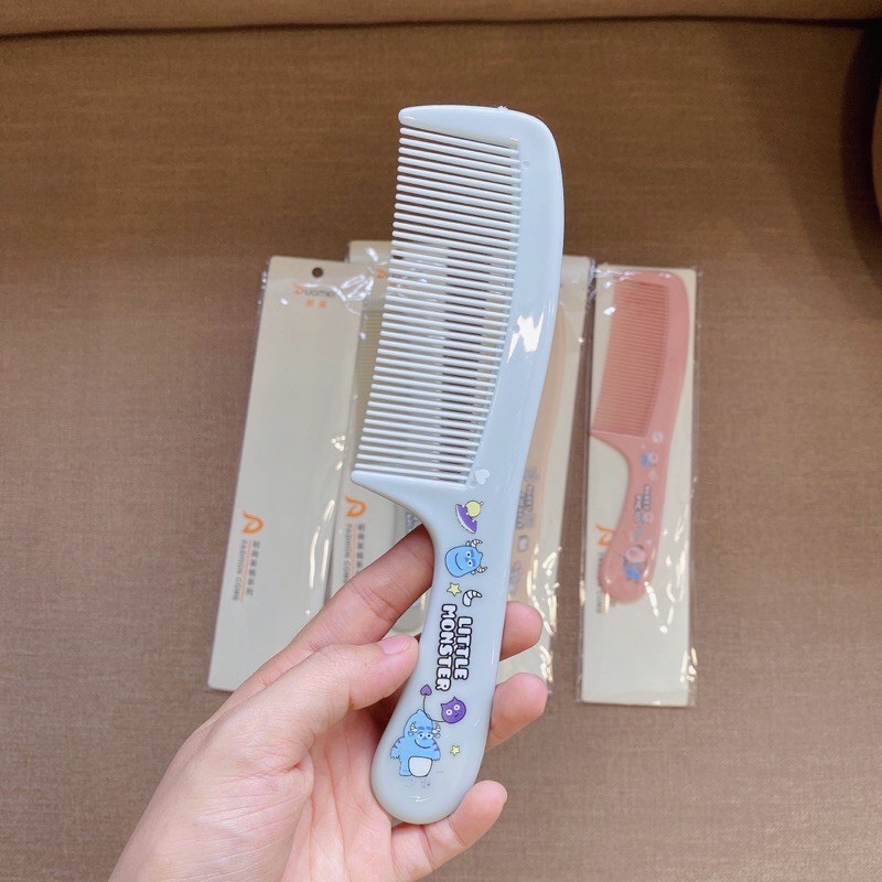 Lược chải tóc họa tiết hình thú dễ thương ( Loại Thưa - Loại Dày)