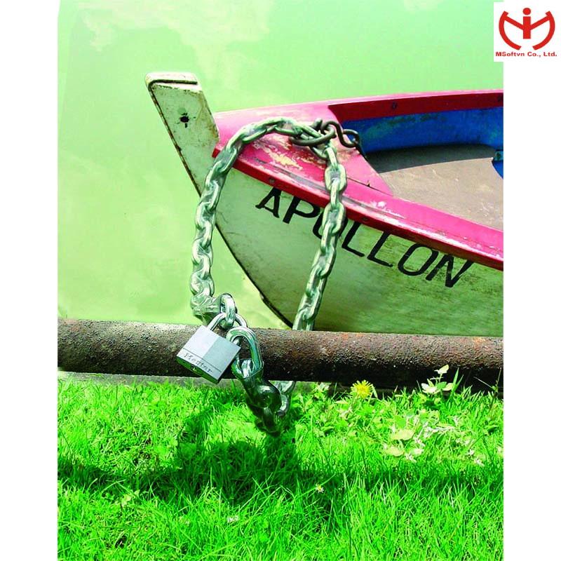 Dây xích thép Master Lock 8012 EURD dài 1.5m x 6mm - MSOFT