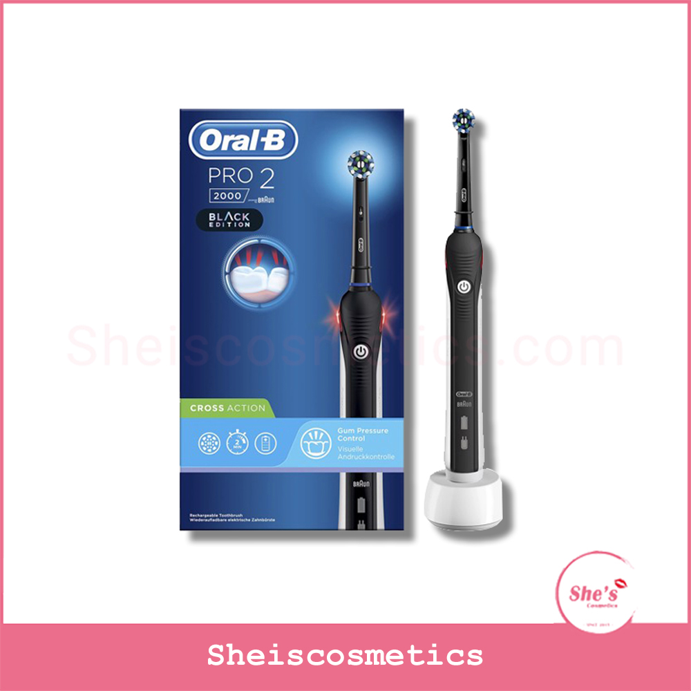 [SẴN] Bàn chải điện ORAL-B BRAUN PRO 2 2000 (Bill Pháp)