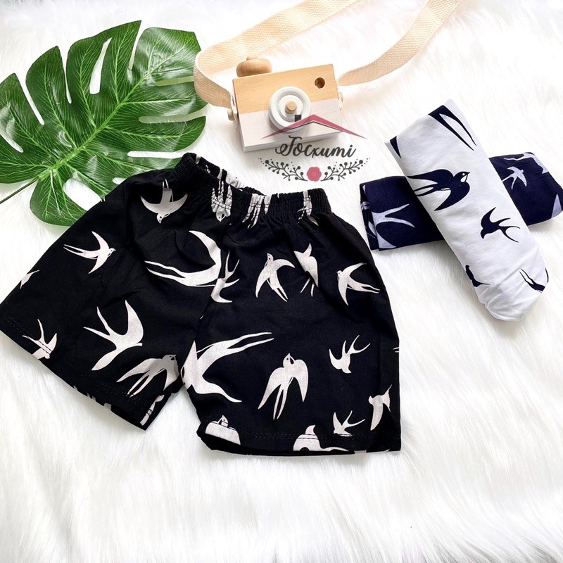[HOT] QUẦN SHORT NGẮN CHIM ÉN CHO BÉ - Tocxumi House