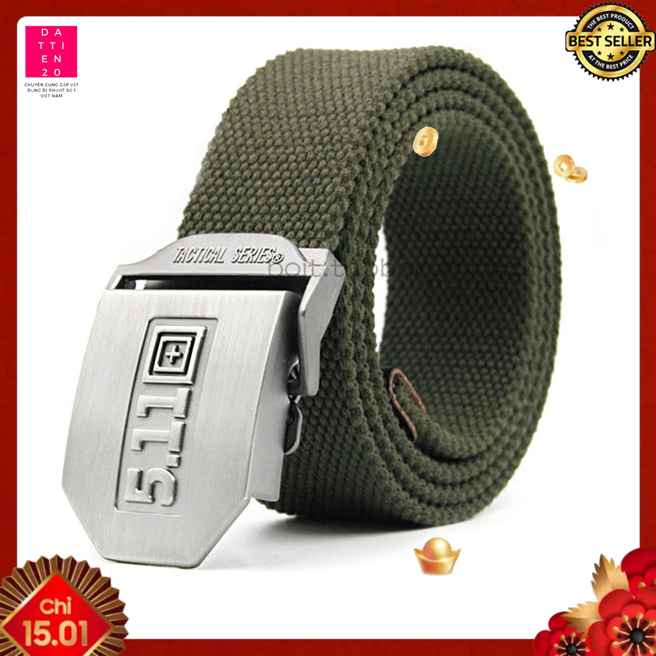 THẮT LƯNG THỜI TRANG VẢI DÙ ĐI PHƯỢT 5.11 TACTICAL SERIES