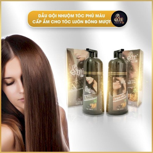 Dầu Gội Nhuộm Nâu Tóc SIN HAIR
