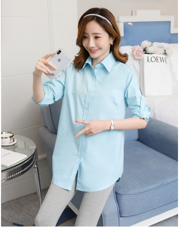 Áo sơ mi bầu form rộng S165