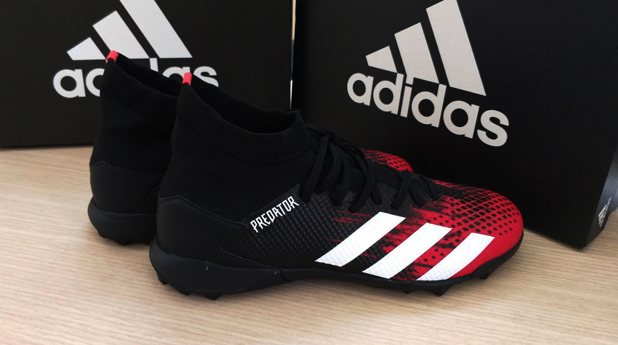 Giày Adidas Predator 20.3 TF- Core Black/White/Active Red