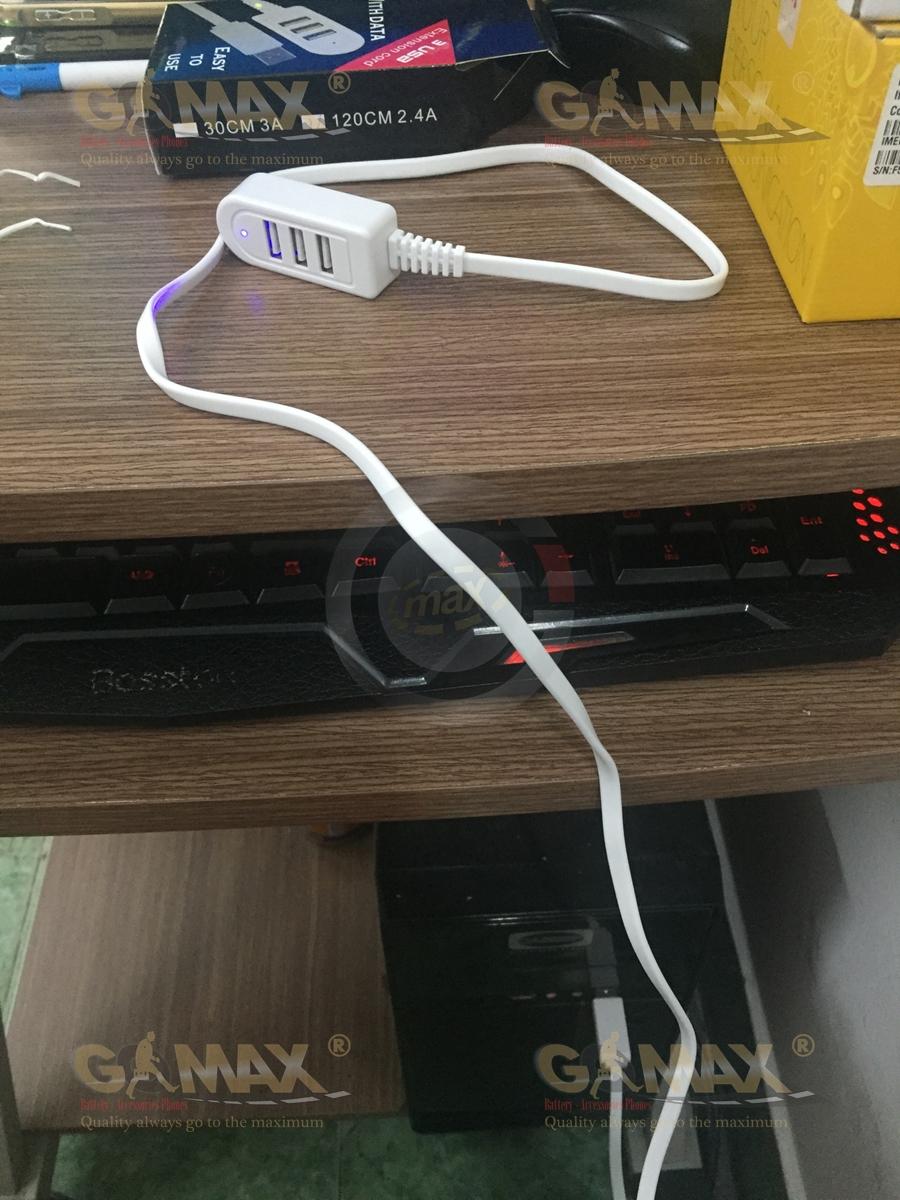 [HCM]CÁP CHIA 3 CỔNG SẠC USB