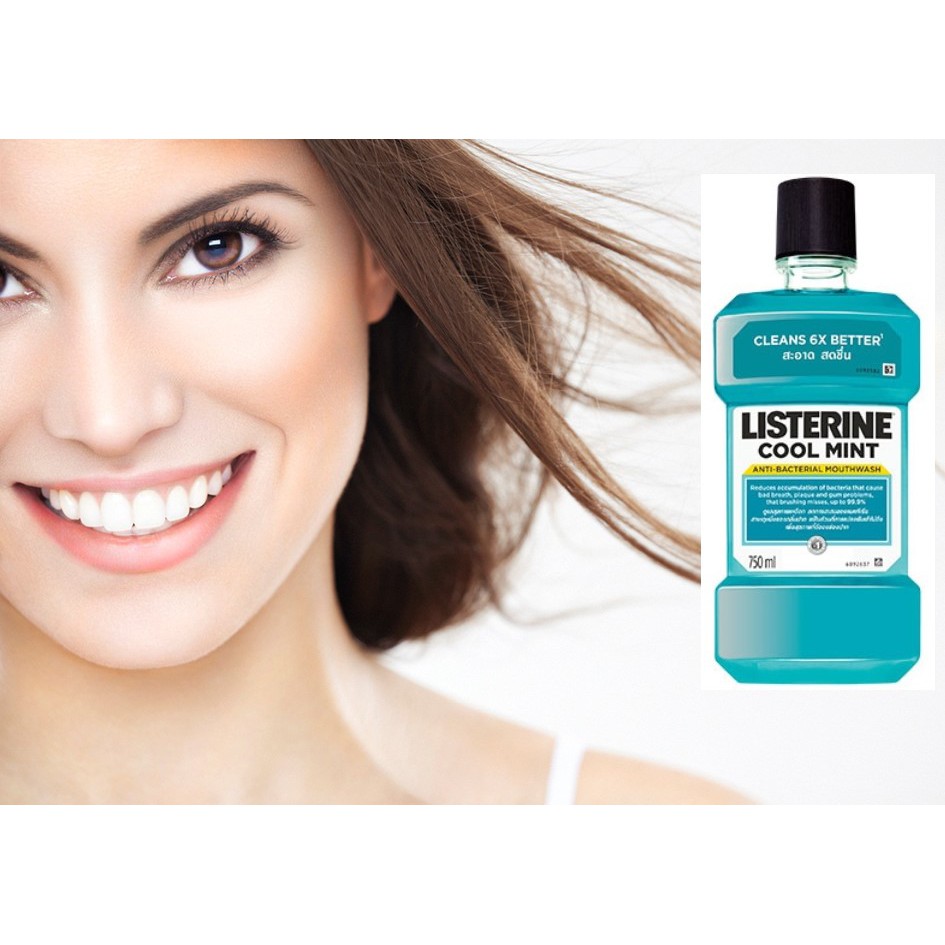 [HCM]Nước Súc Miệng Listerine Cool Mint - 750ml