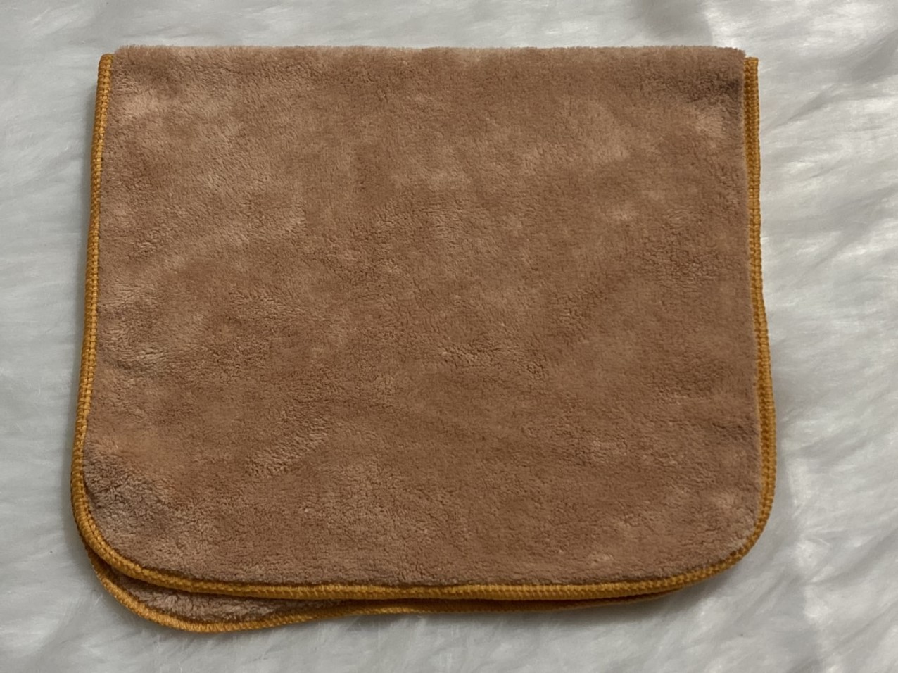 Khăn mặt  khăn lau mặt lông cừu KT: 50cmx25cm