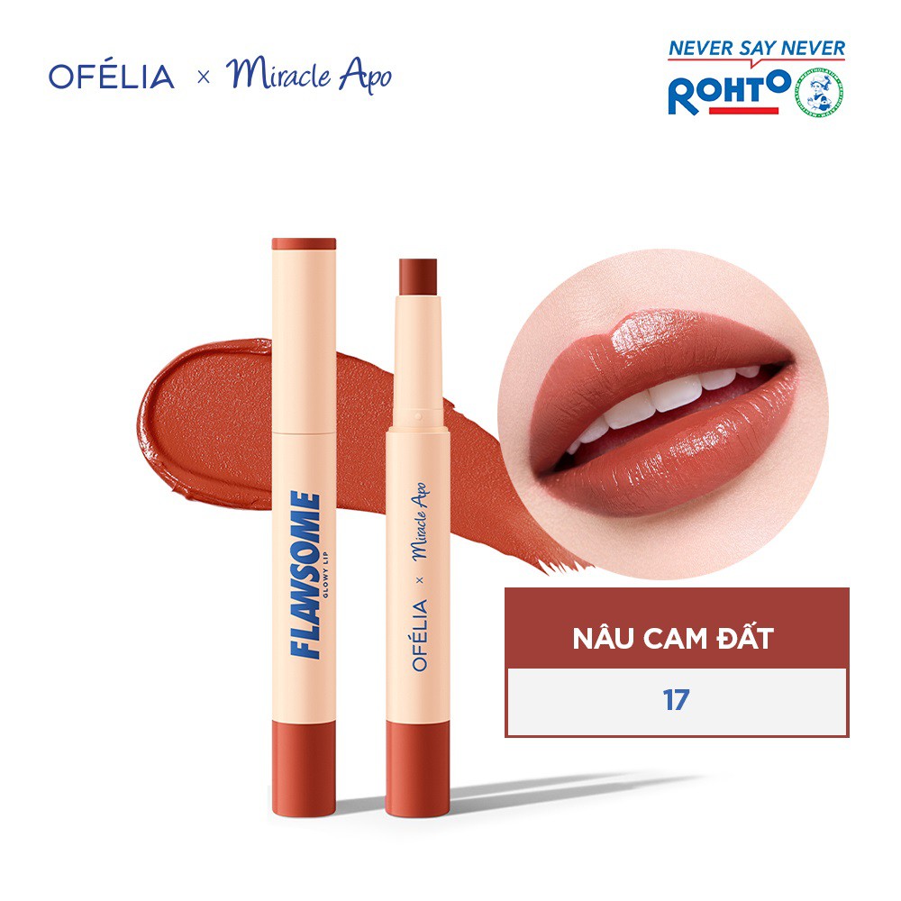 (HCM)Son Ofélia x Miracle Apo Flawsome Glow Lip (2g)