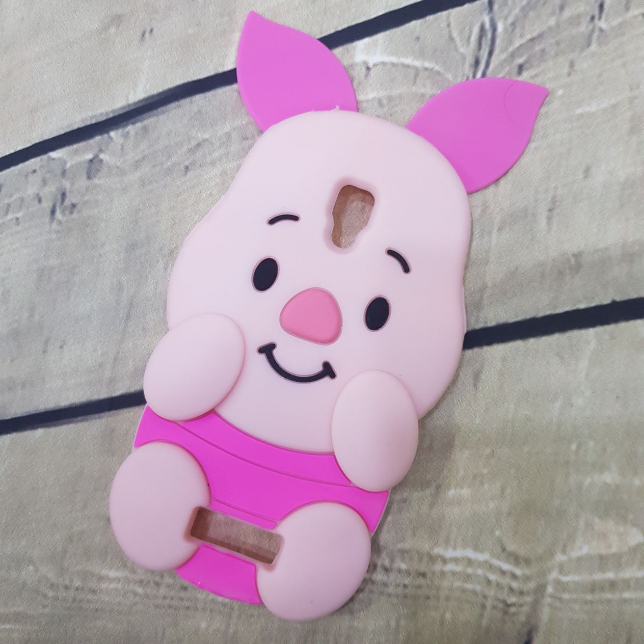 Ốp lưng nhựa dẻo heo hồng siêu dễ thương Oppo Neo R831