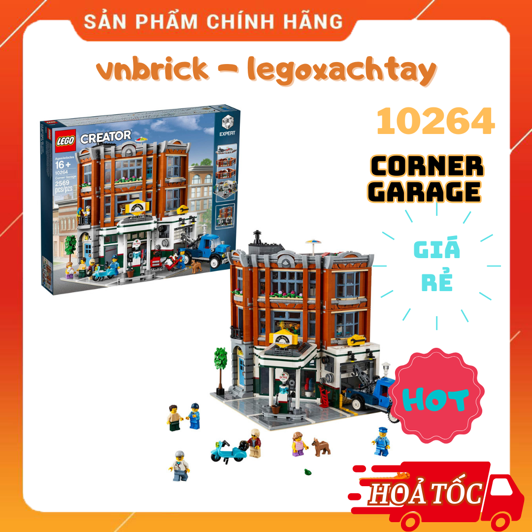 Lepin corner garage hot sale