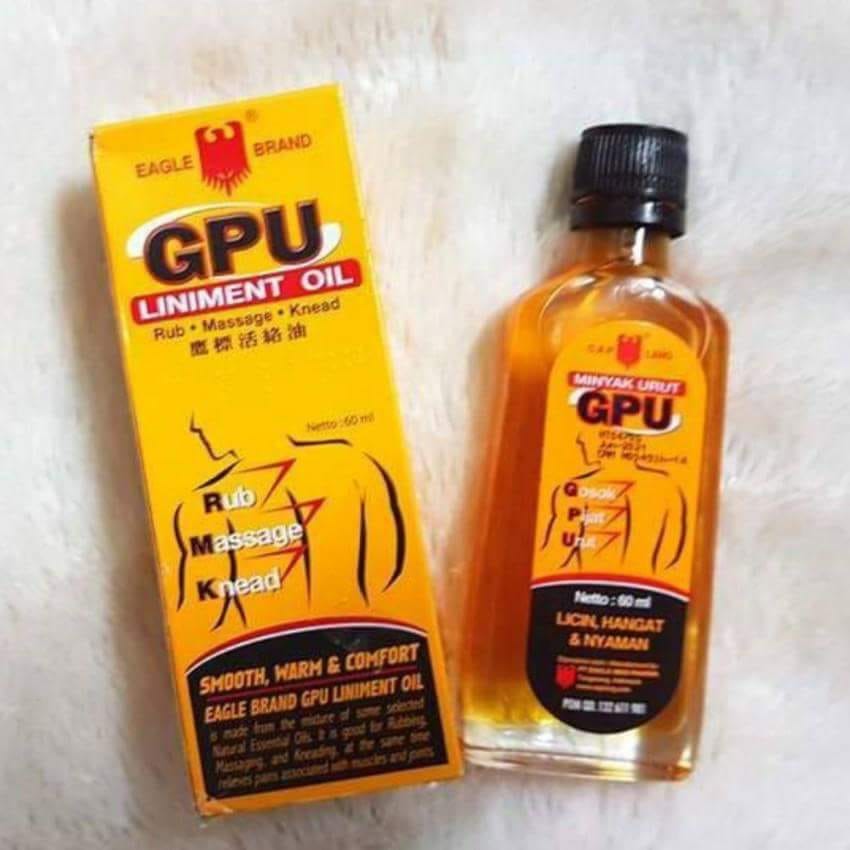 Dầu gừng xả xoa bóp GPU Thái lan