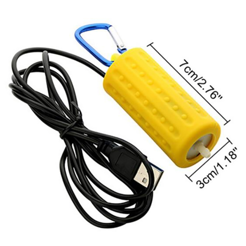 [HCM]Máy bơm oxy cho hồ cá cổng USB dùng sạc dự phòng điện thoại