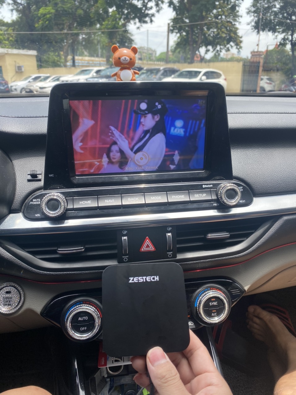 Android Box Zestech DX100 [ Tặng Camera Hành Trình ] Cho Ô Tô Chính Hãng