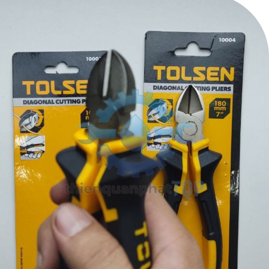 Tolsen Cutting Pliers, Diagonal Pliers for Cutting Electrical Wires, Multi-Purpose Hand Tools for Electricians