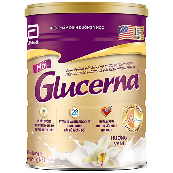 Sữa Bột GLUCERNA 850g