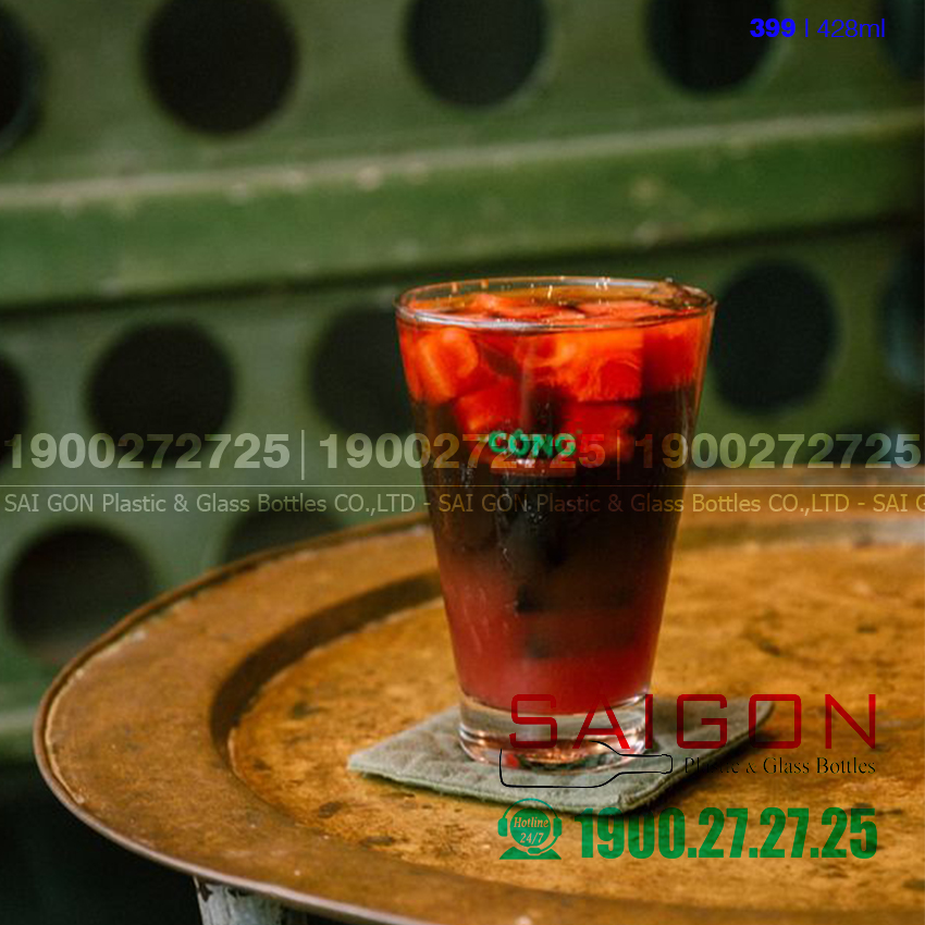 Ly Thủy Tinh Cao Cấp Union Studio 428ml | Nhập Khẩu Thái Lan
