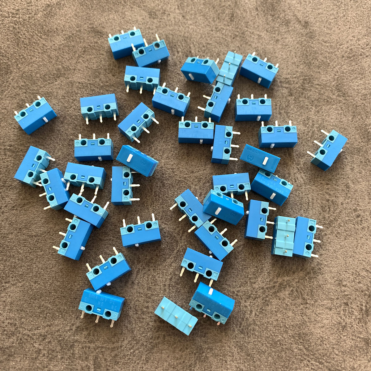 Combo 5 nút switch chuột huano 20M nút trắng