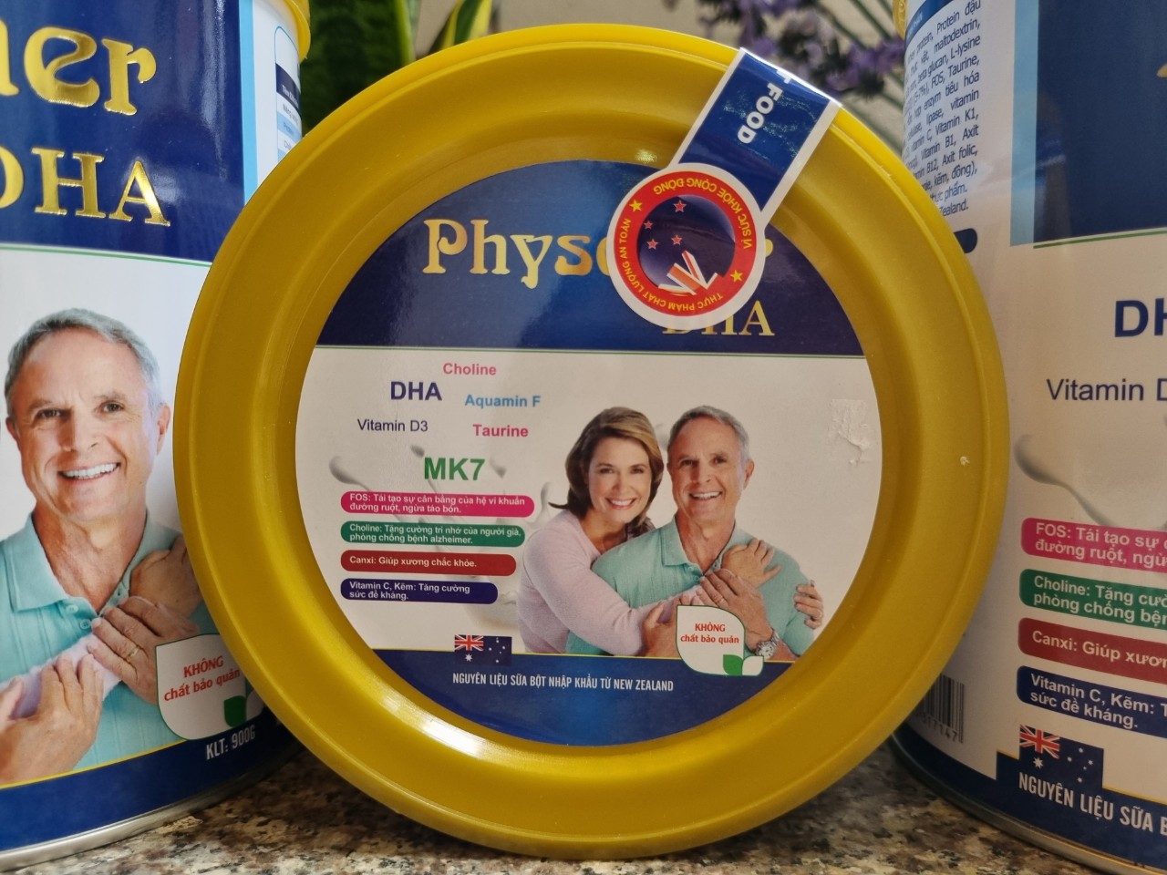 (cam kết chính hãng) Sữa Physomer DHA (900gr/lon, HSD 2027)