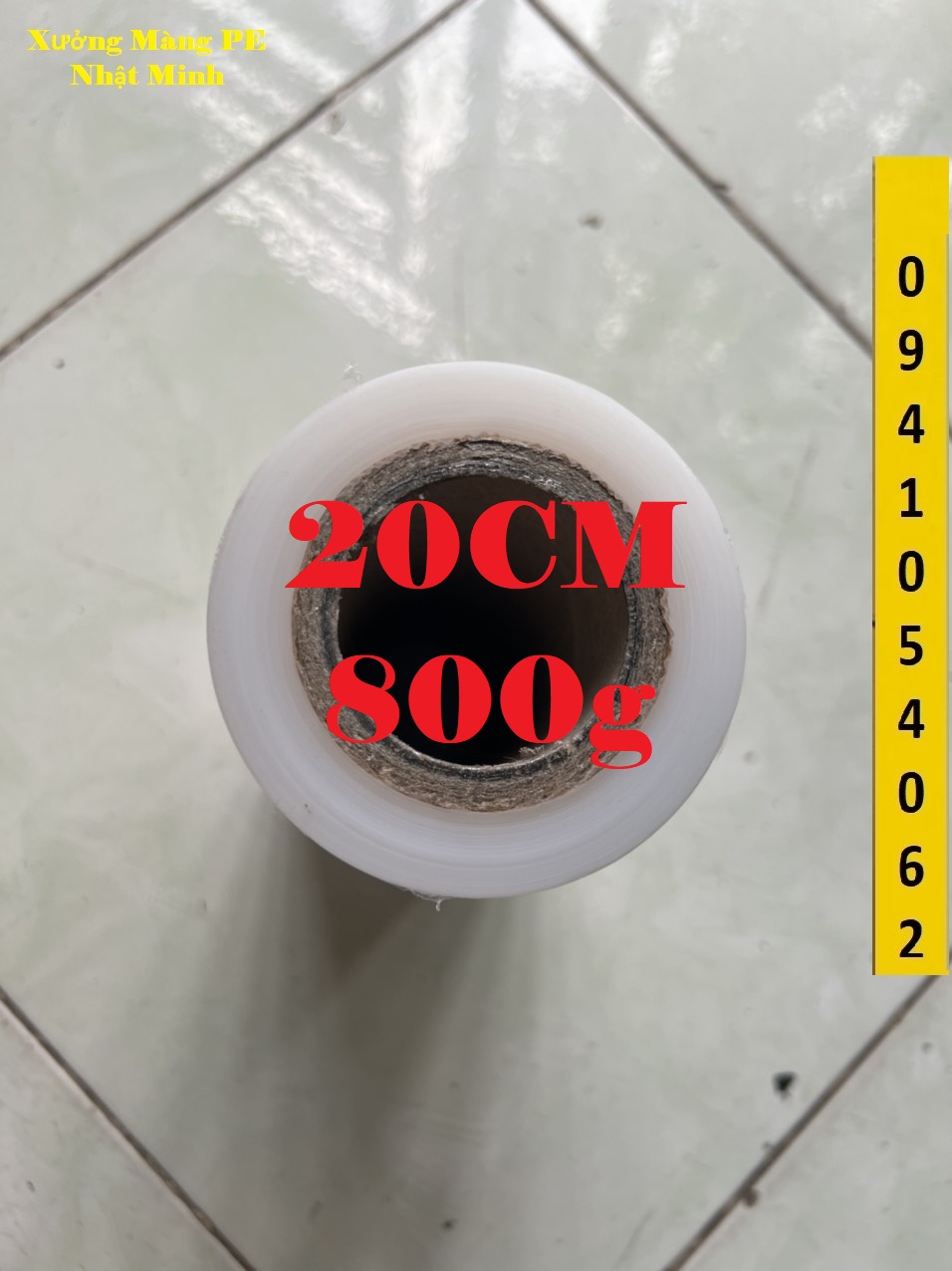 Màng PE, màng co, màng quấn 20cm