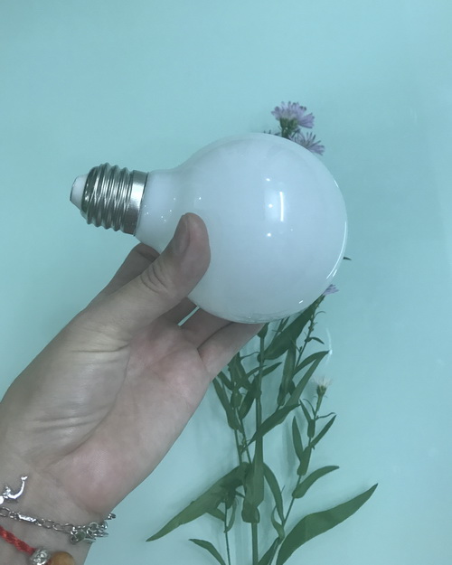 Bóng đèn led G80 thủy tinh màu