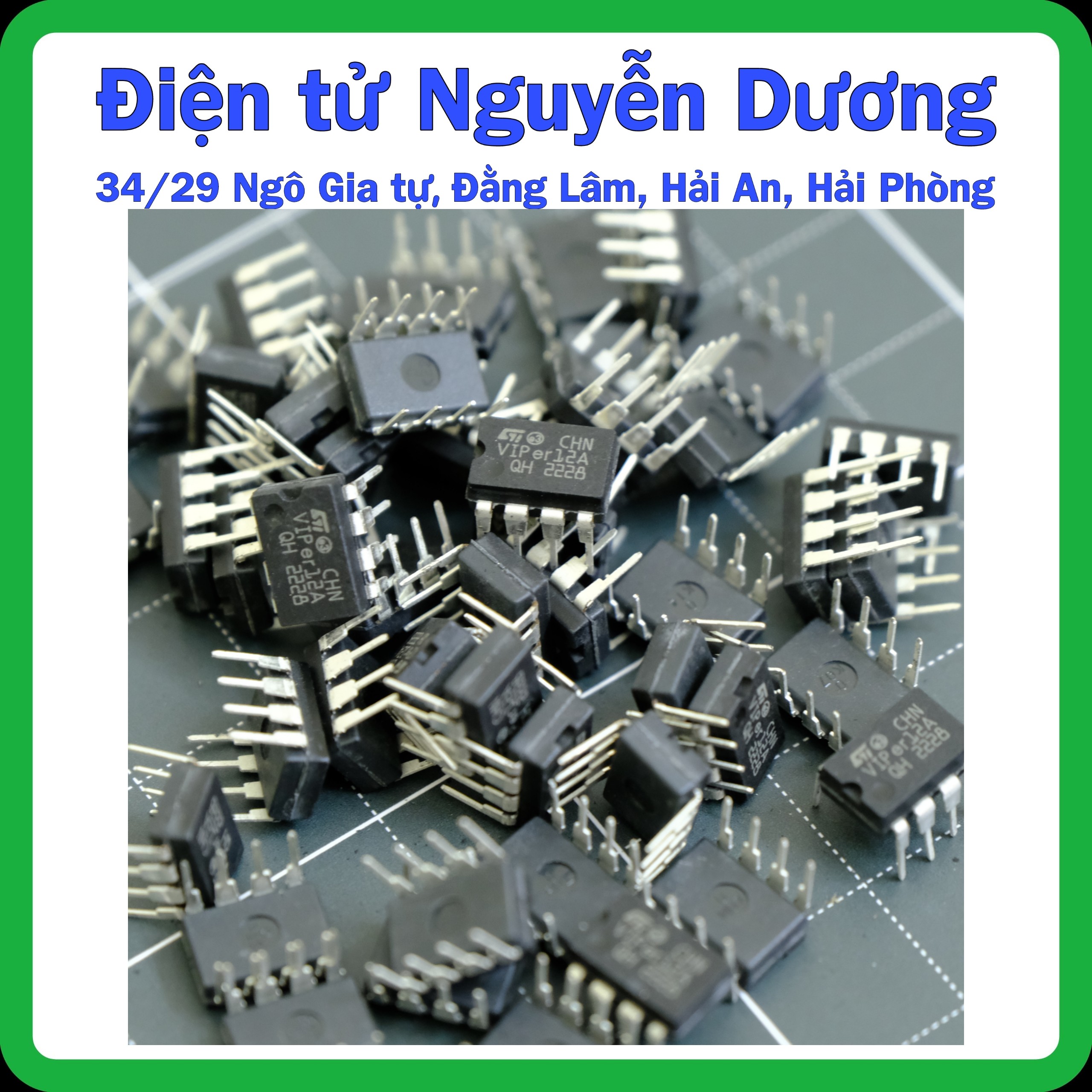 Ic nguồn viper12a mới 100%, hàng chính hãng