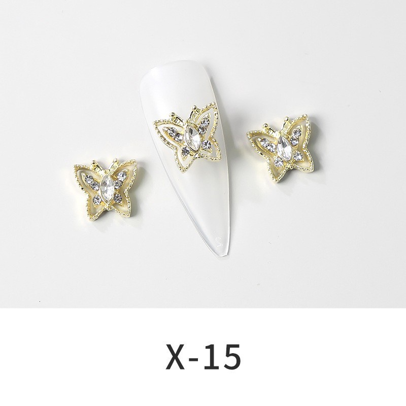 [Charm] Charm nail - charm nơ đính đá - charm cao cấp