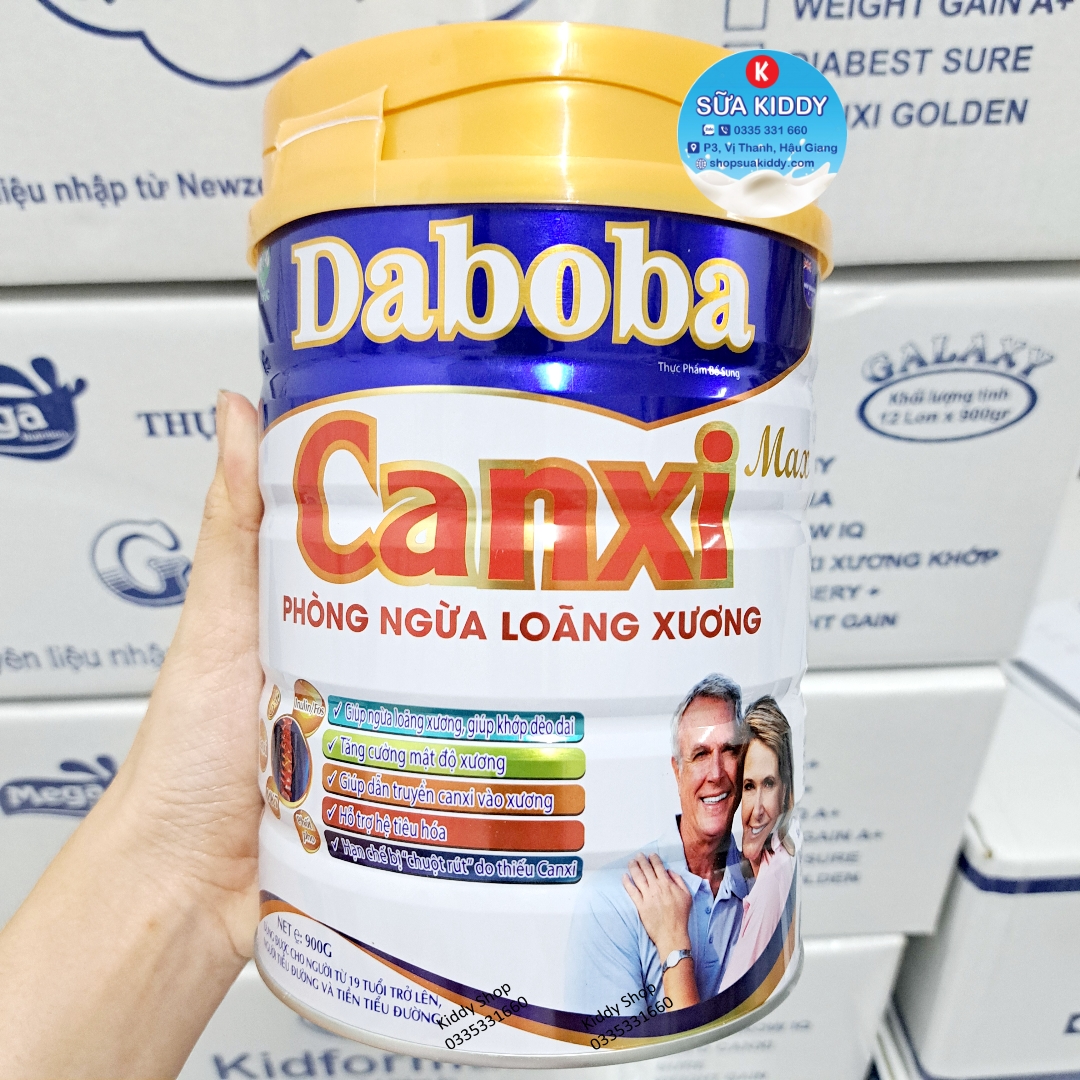 Sữa daboba canxi max 900g với thành phần canxi cao