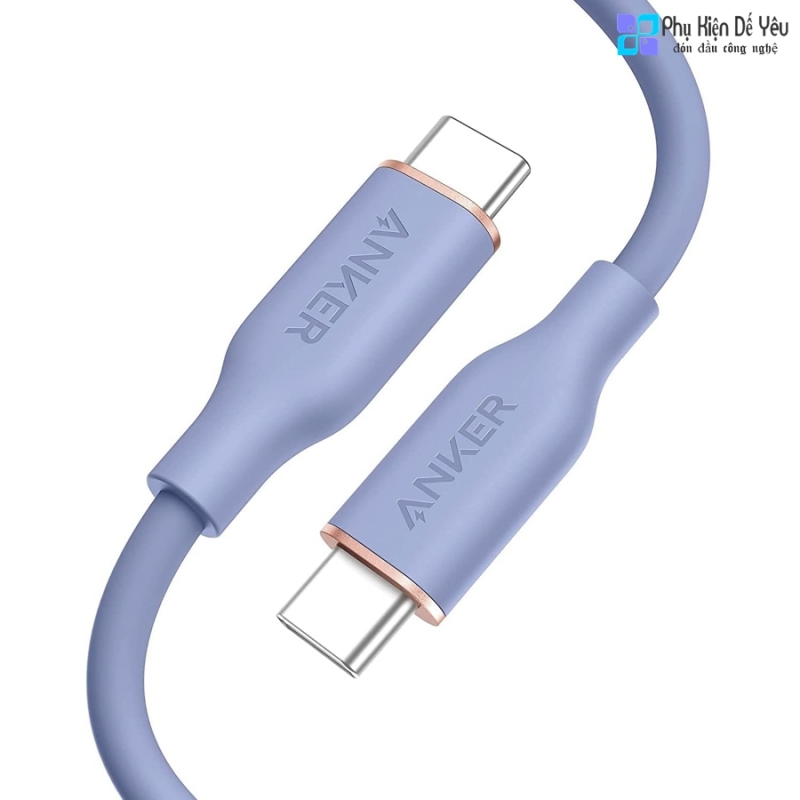 Cáp Anker 643 USB-C to USB-C (Anker PowerLine III Flow) 1.8m - A8553