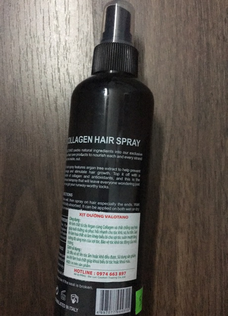 XỊT DƯỠNG TÓC COLLAGEN VALOTANO 260ML