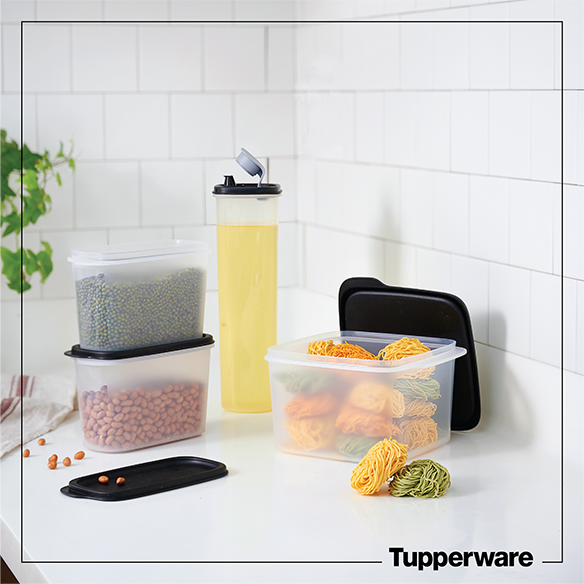 Bộ hộp kệ bếp Tupperware Urban Kitchen set 4