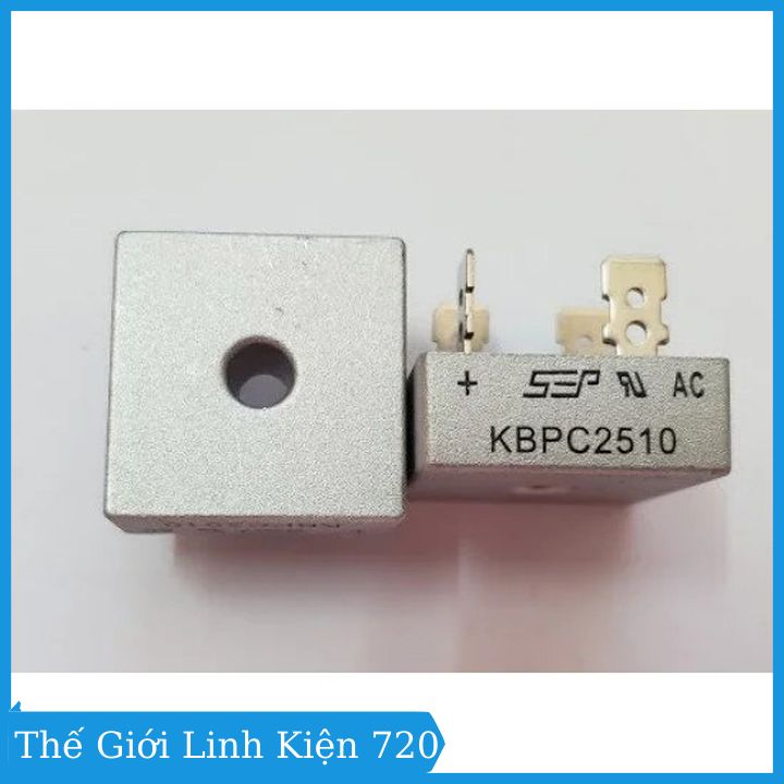 Diode cầu vuông 25A KBPC2510