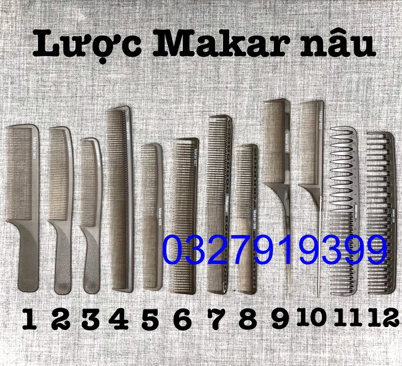 Lược cắt tóc cao cấp Makar 26k / 1 chiếc