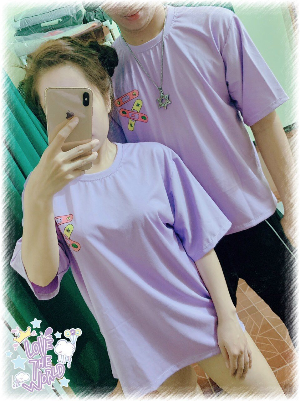 [HCM]Áo thun cotton nam nữ hoạ tiết cực cute
