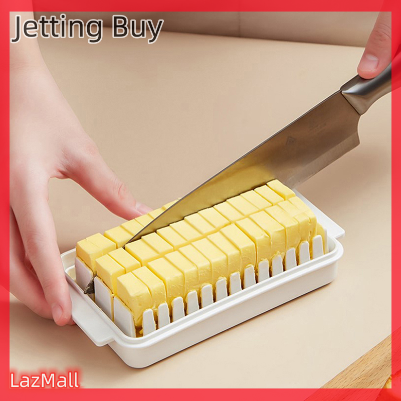 Flash Sale Kitchen Butter Dish Box Holder Tray With Lid Cheese Board Storage Container
