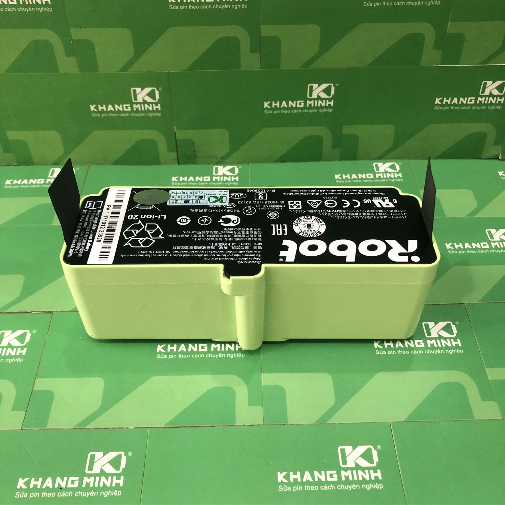 Pin robot hút bụi iRobot Roomba 14.4V Li-ion chính hãng 6, 7, 8, 9 Series