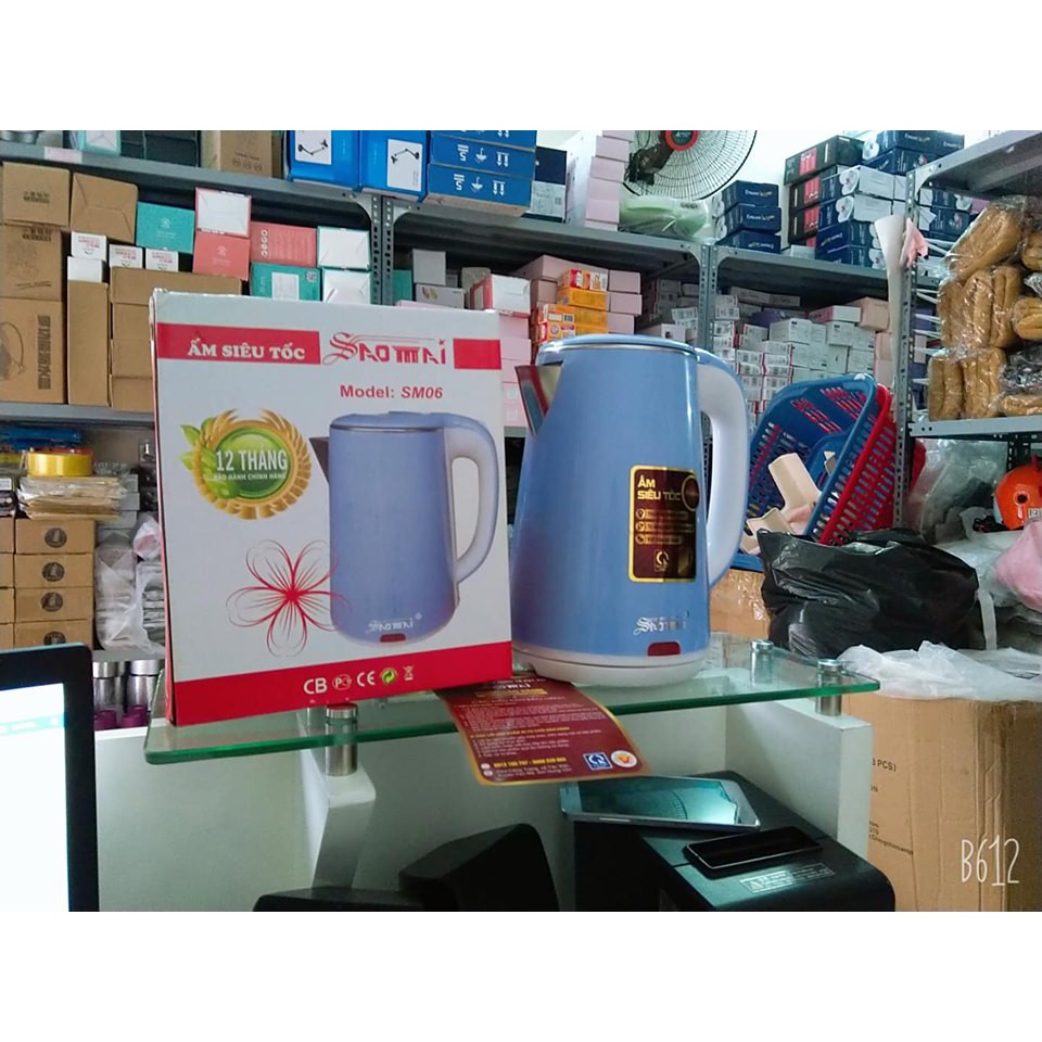 ẤM SIÊU TỐC SAO MAI siêu to siêu bền