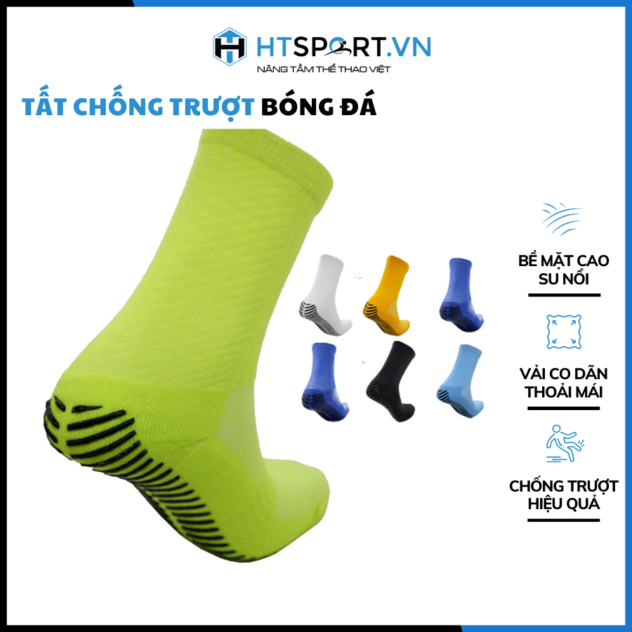Tất Chống Trơn, Vớ Đá Bóng, Tất Chống Trượt Bóng Đá (Loại 2)