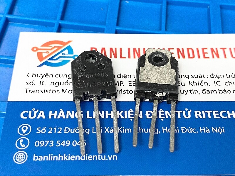 [Combo 5 chiếc] H20R1203 IGBT 20A/1200V THÁO