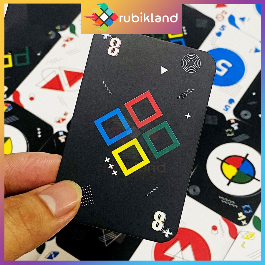 [Lá Đen] Bài Uno Board Game 156 Lá Bản Đầy Đủ Chất Giấy Dày (108 Lá Cơ Bản + 48 Lá Của 2 Bản Mở Rộng)